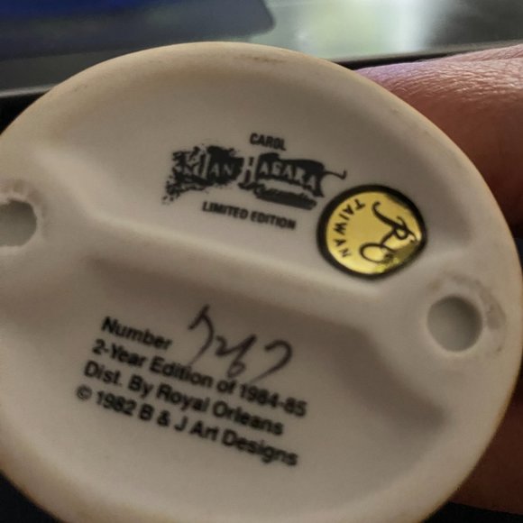 Jan Hagara figurine vtg limited edition 1982 - Picture 4 of 4